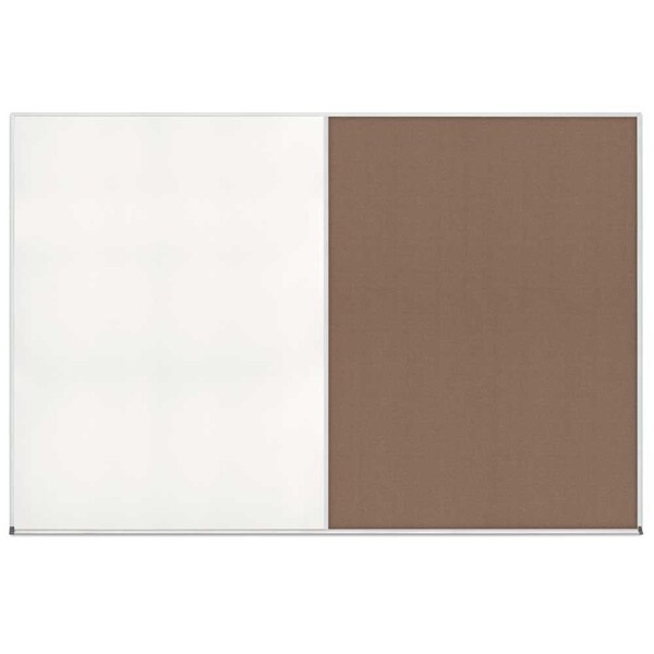 Enclosed Corkboard, 1 Door, 24"x36", 4" Fra